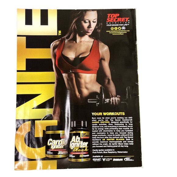 Oxygen Fitness Magazine u May 2015 Alicia Marie Cover Vol 18 Is 5 No 187 Bodybui - Picture 2 of 7
